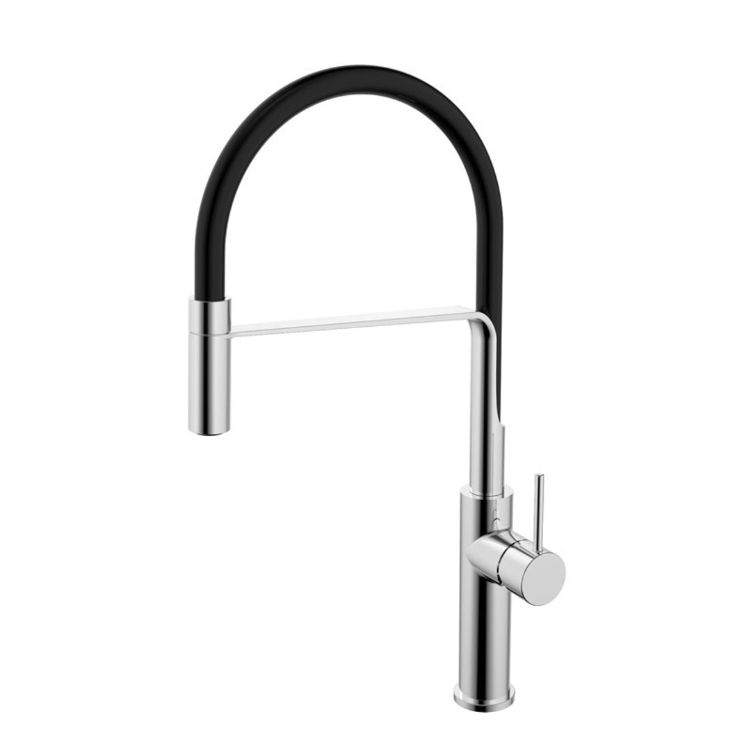 Bella Vista Ikon Hali Pull Out Sink Mixer Chrome