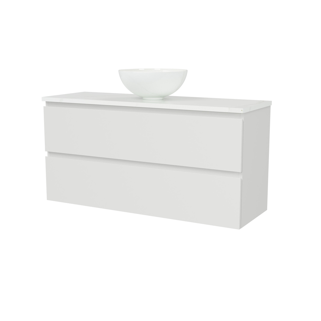 TIMBERLINE BILLIE VANITY 1050MM CENTRE WG BASIN SILKSURFACE AC TOP WALL HUNG