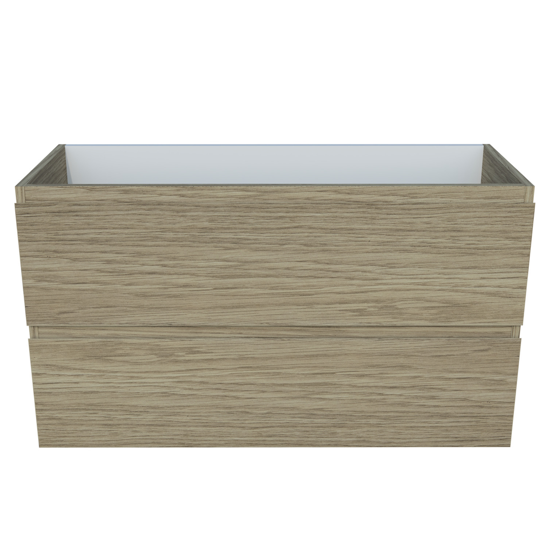 Timberline Billie Wall Hung Vanity 900mm Offset Right Bowl