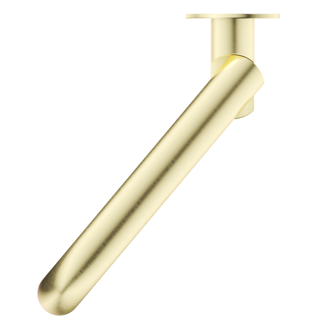 Bella Vista Mica Swivel Bath Spout Curved French Gold
