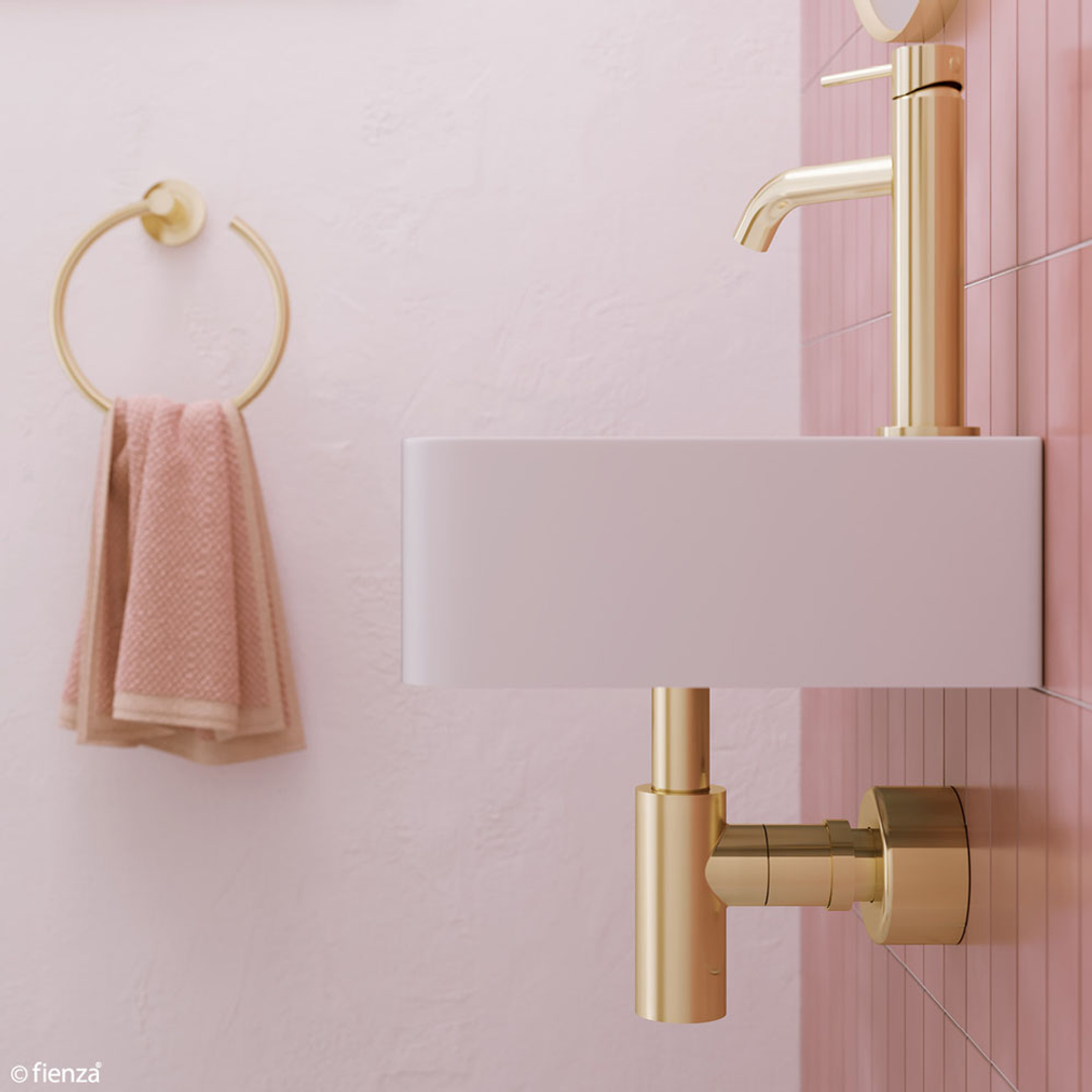 Fienza Universal Bottle Trap, Urban Brass