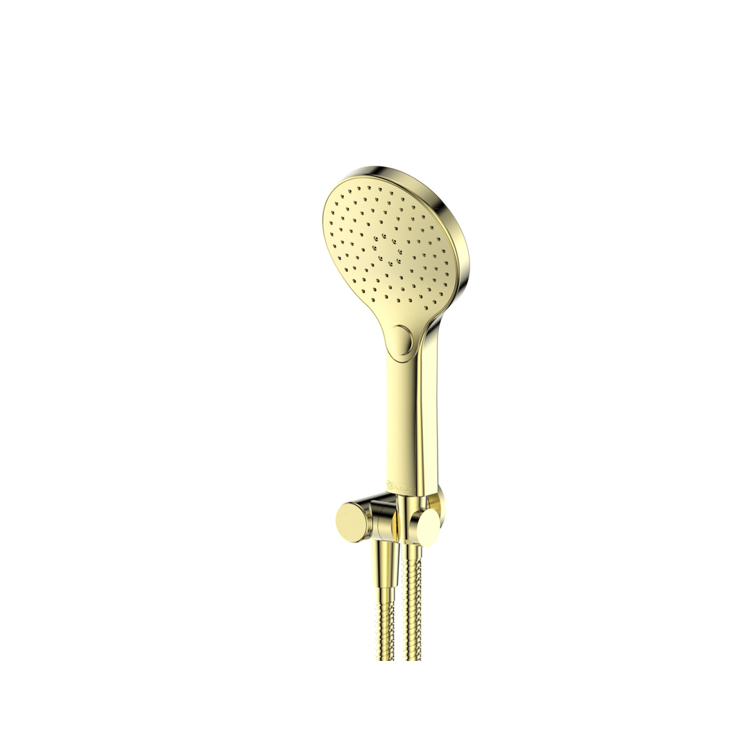Greens Ashmore Bubblejet Handshower On Wob Pvd Brushed Brass