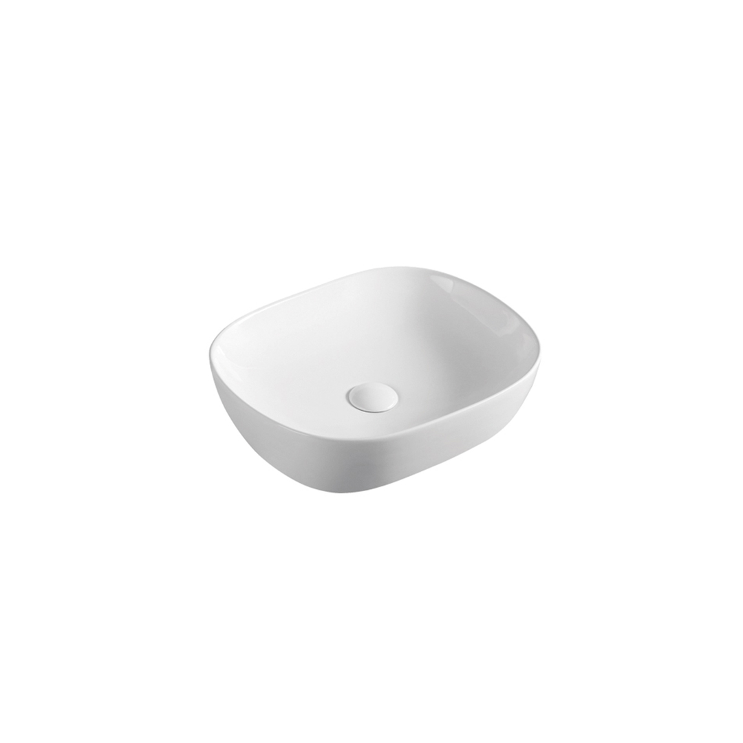 Aulic Bennett Gloss White Above Counter Basin 465 X 375 X 120 mm