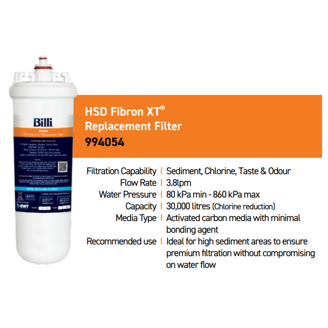 Billi Replacement Filter Hsd 994054