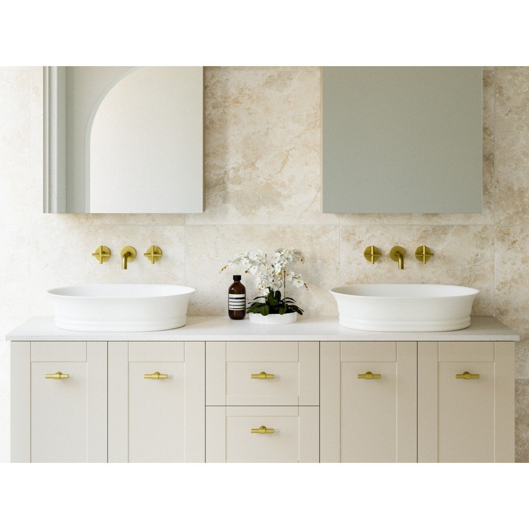 Timberline Bonnie Above Counter Basin Matte White