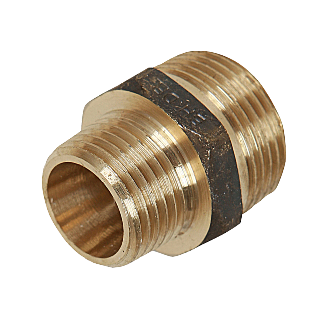 Brass Reducing Hex Nipple