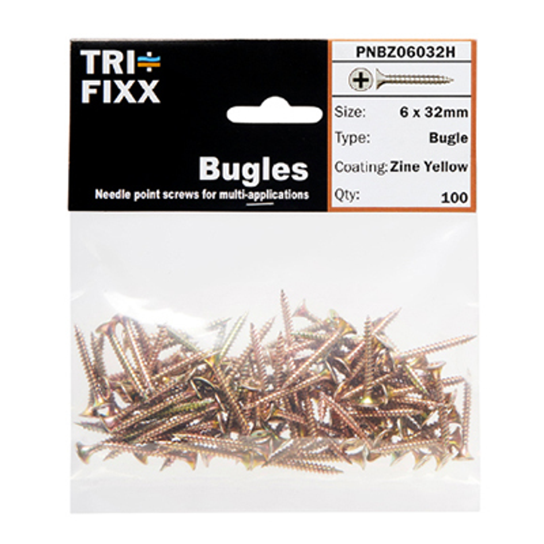 Bugle Head Screw 6# (100 Pack)