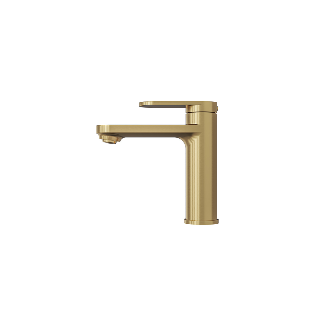 Linsol Capo Basin Mixer - Brushed Brass