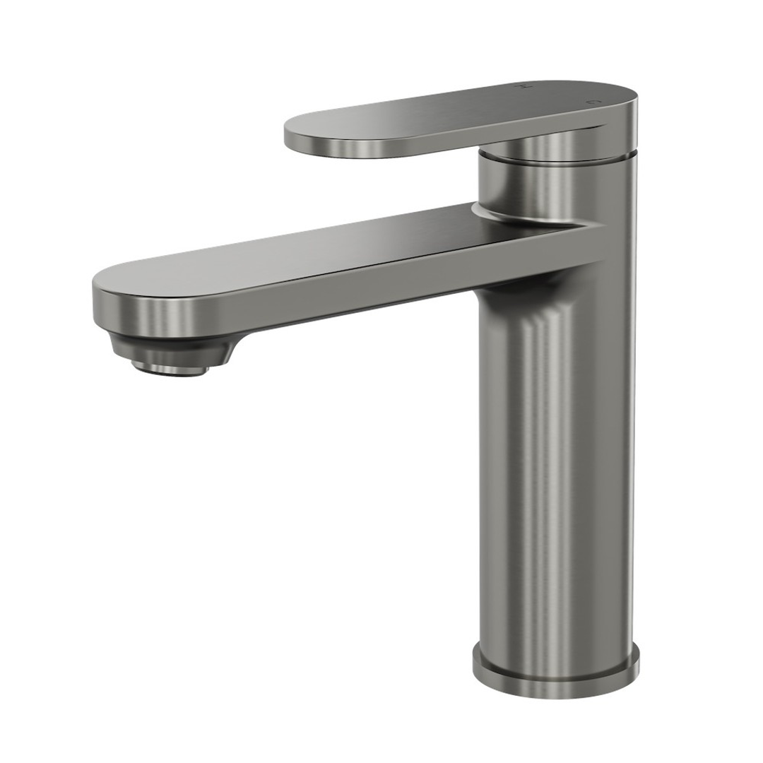 Linsol Capo Basin Mixer - Gunmetal