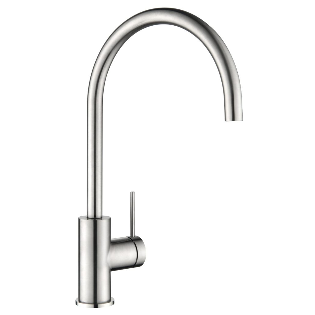 Bella Vista Mica Sink Mixer Brushed Nickel