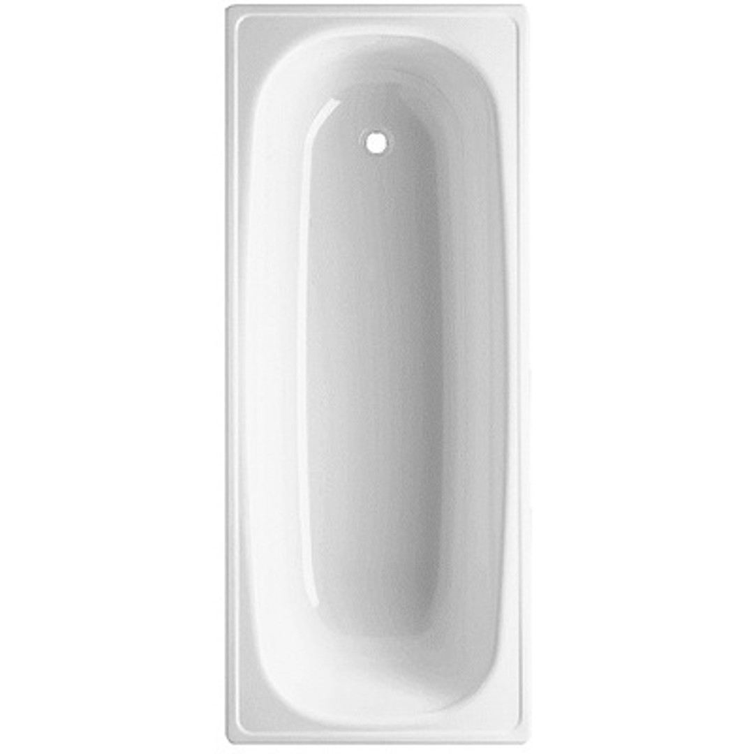 Gemini Esti Pressed Steel Bath 1500Mm