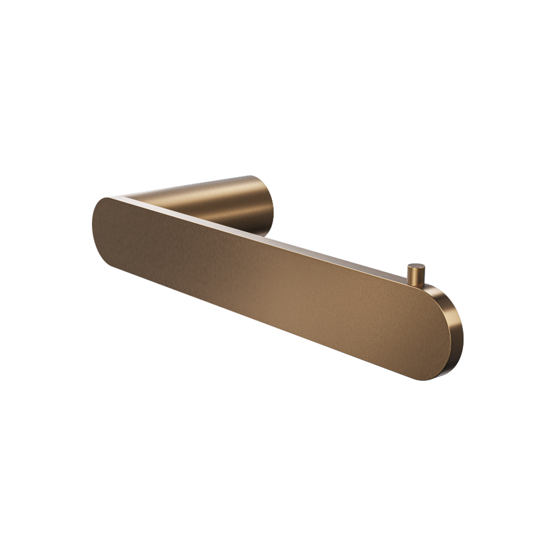 Linsol Circle Toilet Roll Holder Aged Bronze