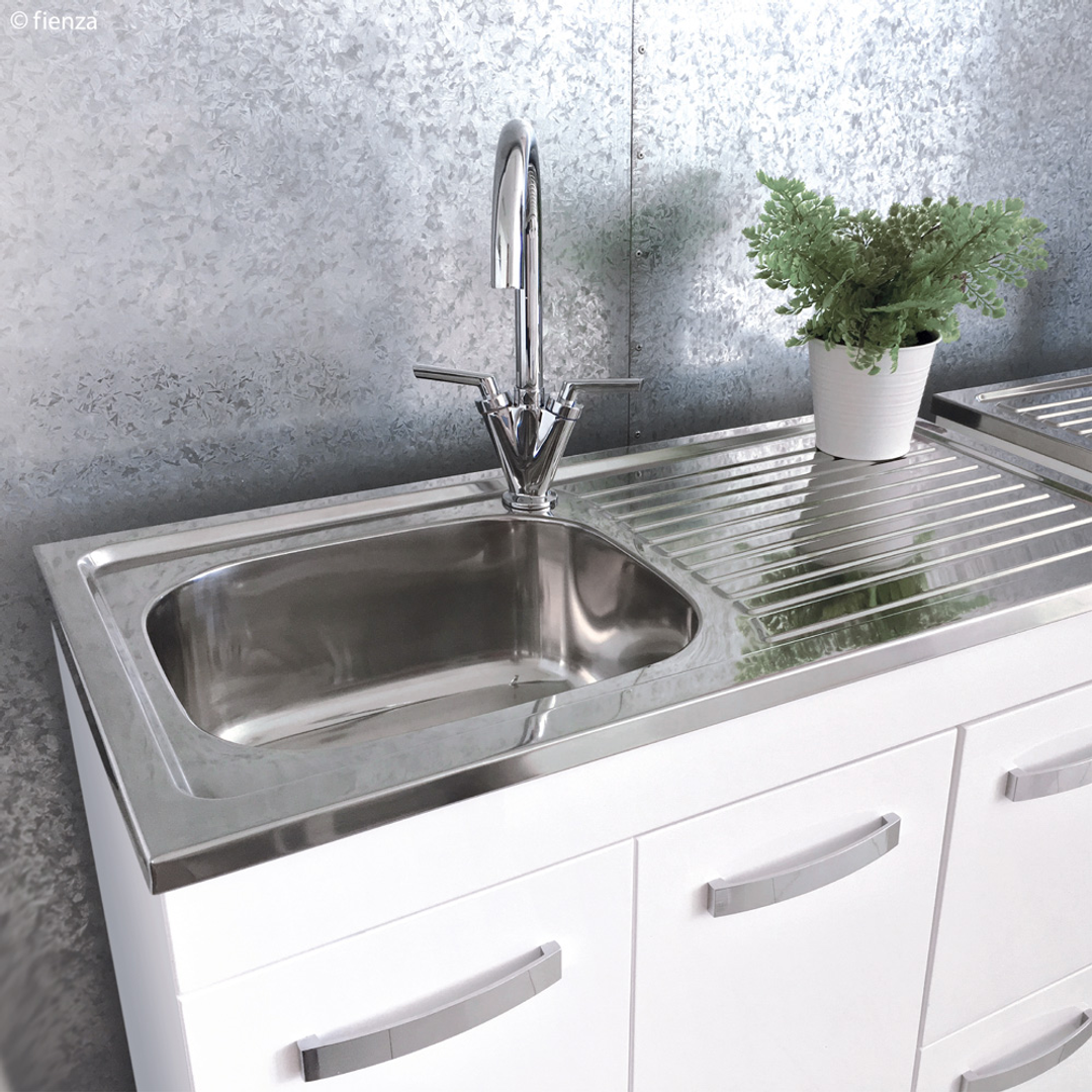 Fienza Citi 900 X 460Mm Stainless Sink Only 1Th