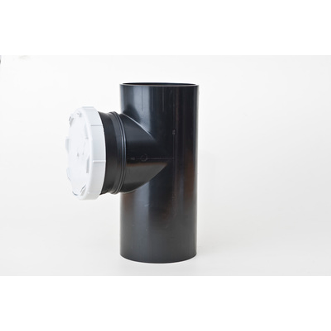 Hdpe Drainage Inspection Pipe 110 X 110Mm Il1111 Screwed Access Tee