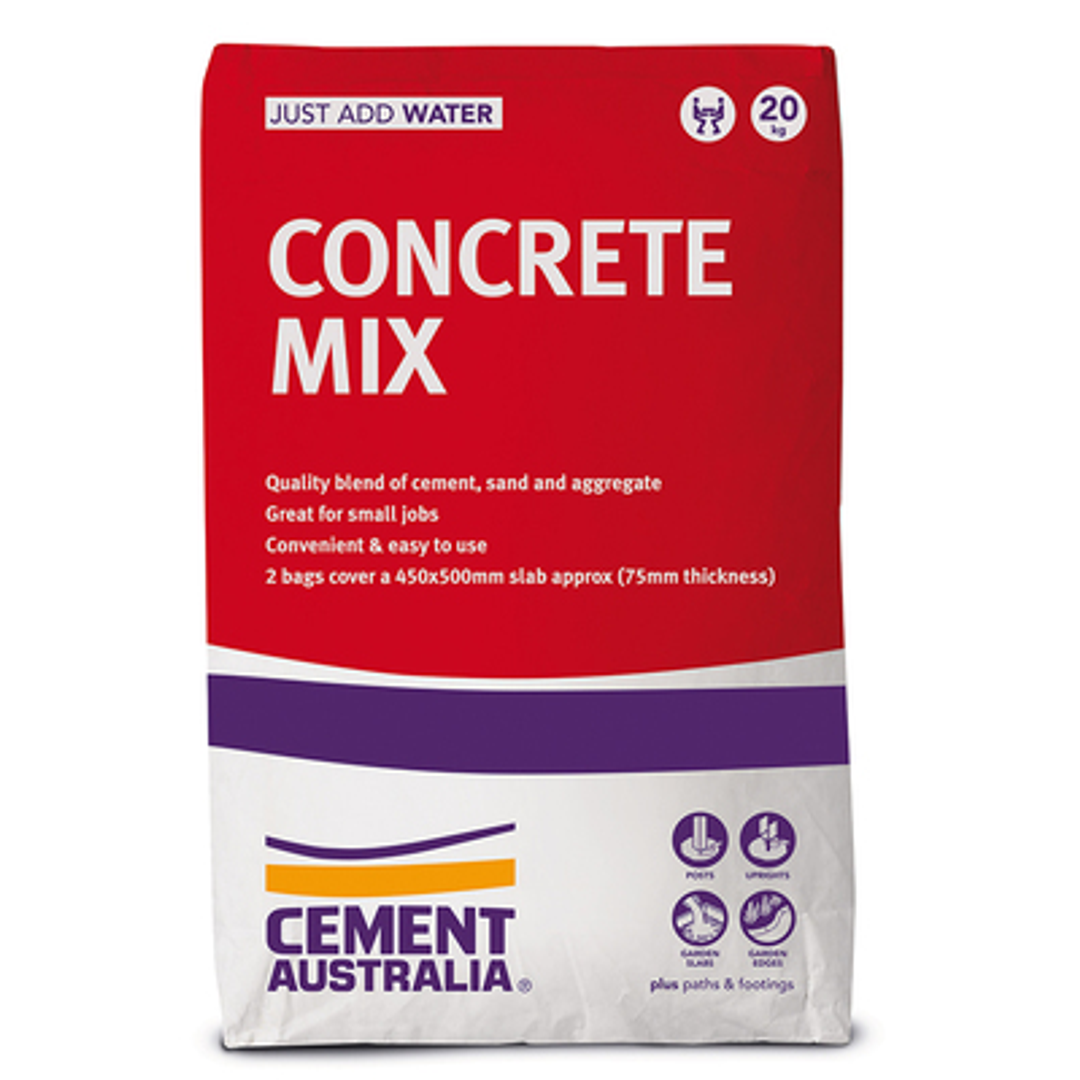 20 Kg Concrete Mix (Shower Repellent Bag - Non Waterproof)
