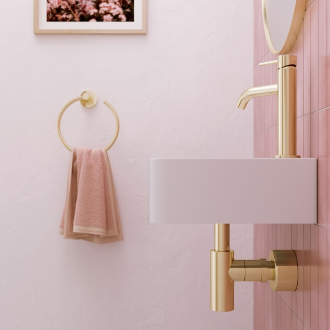 Fienza Encanto 470 Solid Surface Wall Hung Basin 470mm 1Th