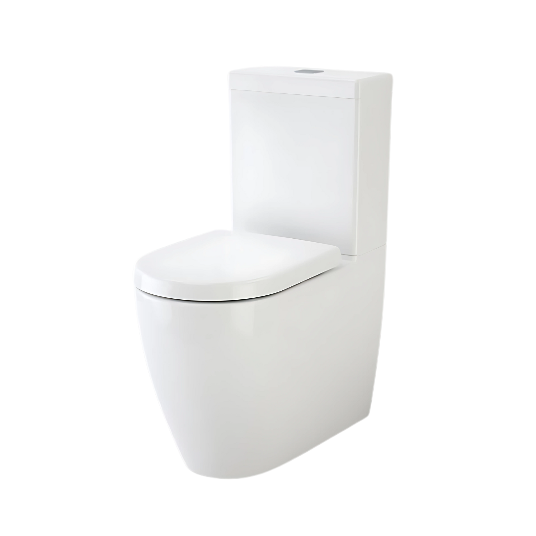 Caroma Urbane Wall Faced Back Entry T/Suite White **Req-Pan Cistern Seat**