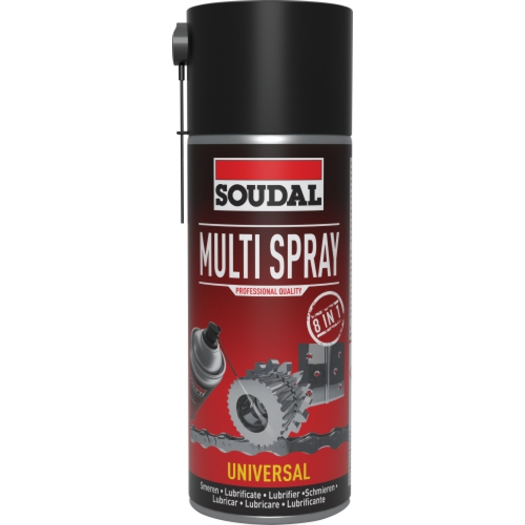 SOUDAL MULTI SPRAY 8 IN 1 LUBRICANT 400ML