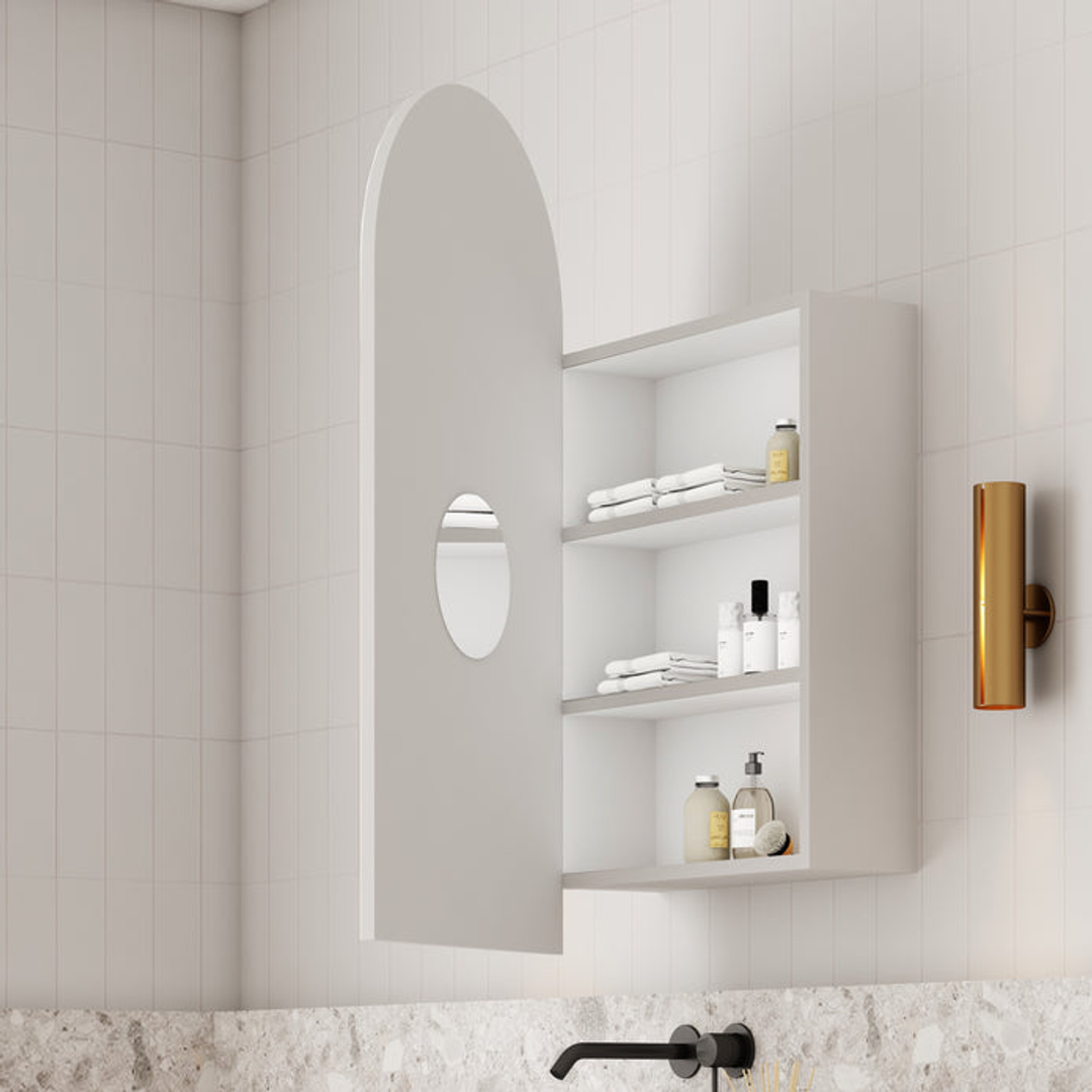 Cassa Design Archied Shaving Cabinet 600X900X150mm Matte White