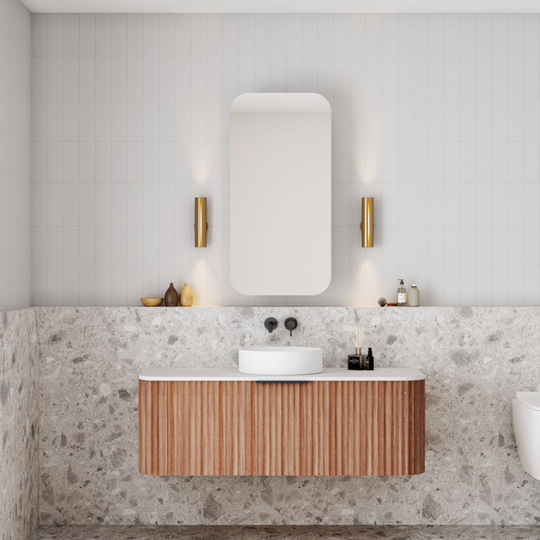 Cassa Design Rec Shaving Cabinet 450X900X150mm Matte White