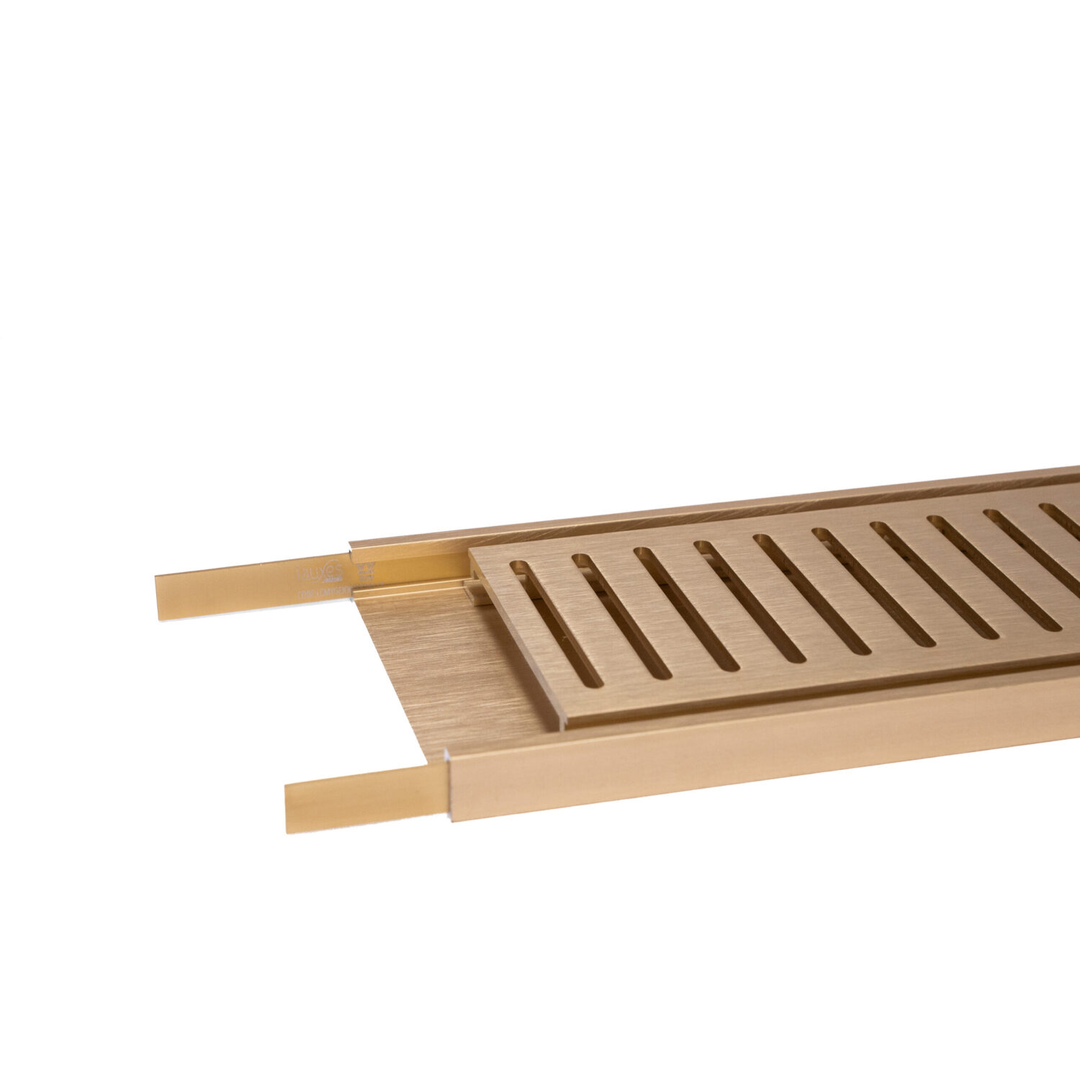 Lauxes Grates 180 Degree Joiner Silver 35mm