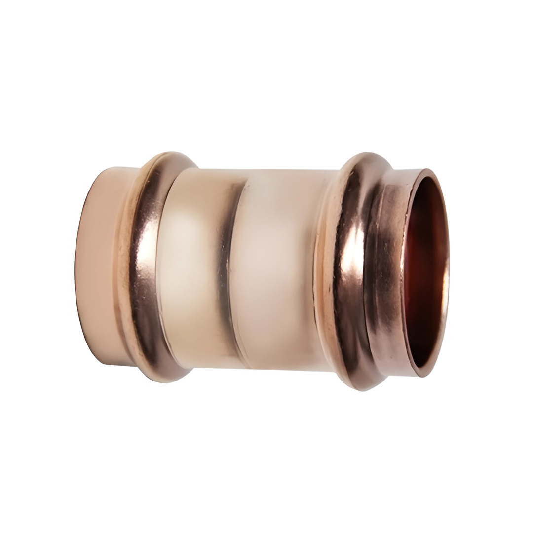 Copper Press Equal Coupling - Water