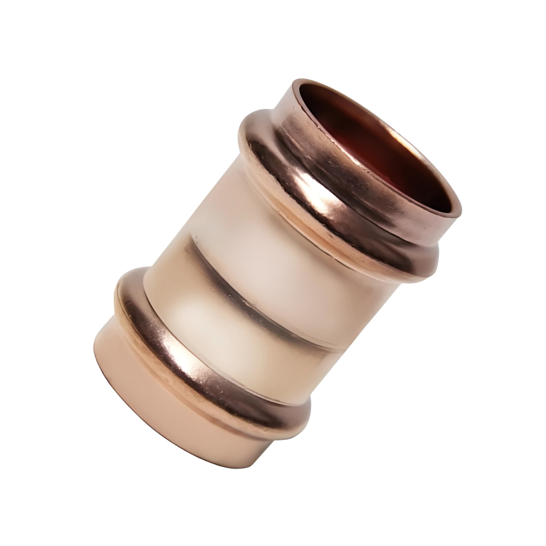 Copper Press Equal Coupling - Water