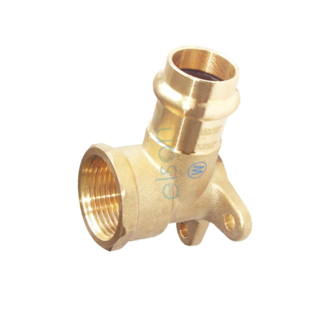 Copper Press Female Lugged Elbow - Water
