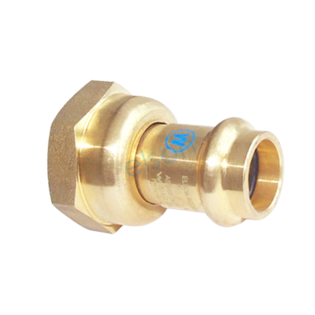 Copper Press Female Union Swivel - Water