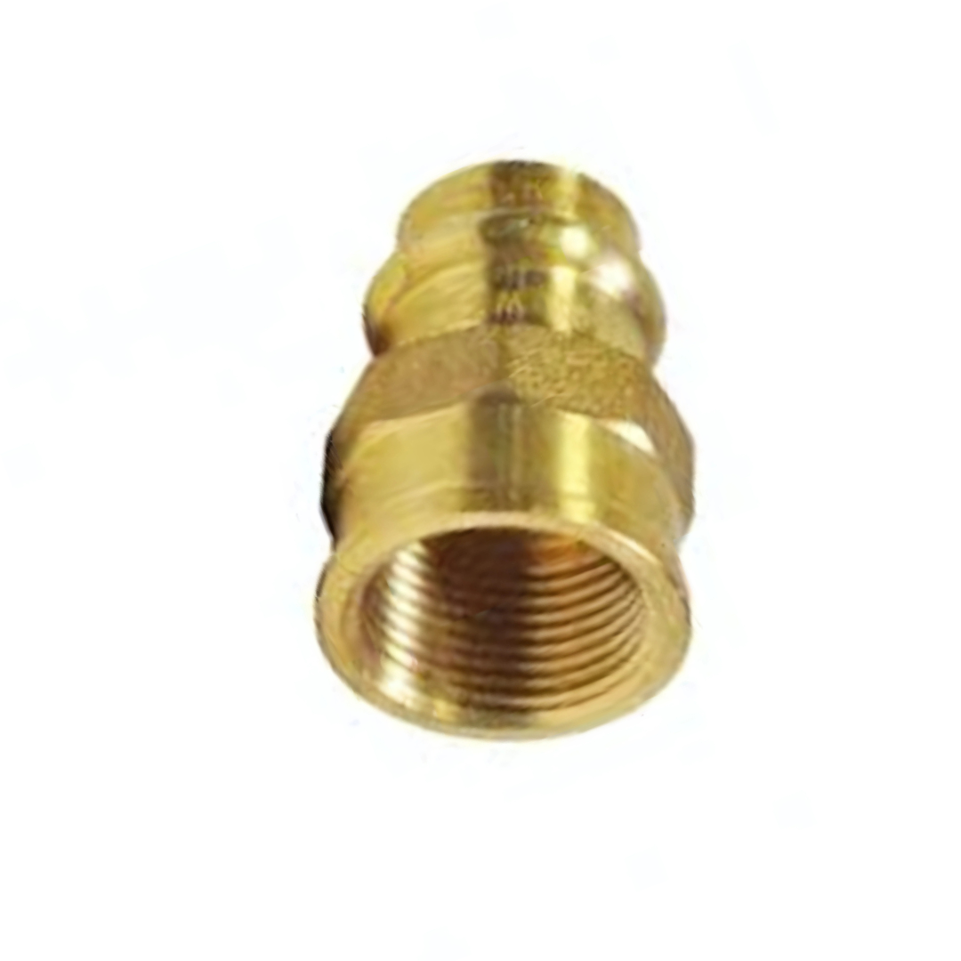 Copper Press Male Line Adaptor - Gas