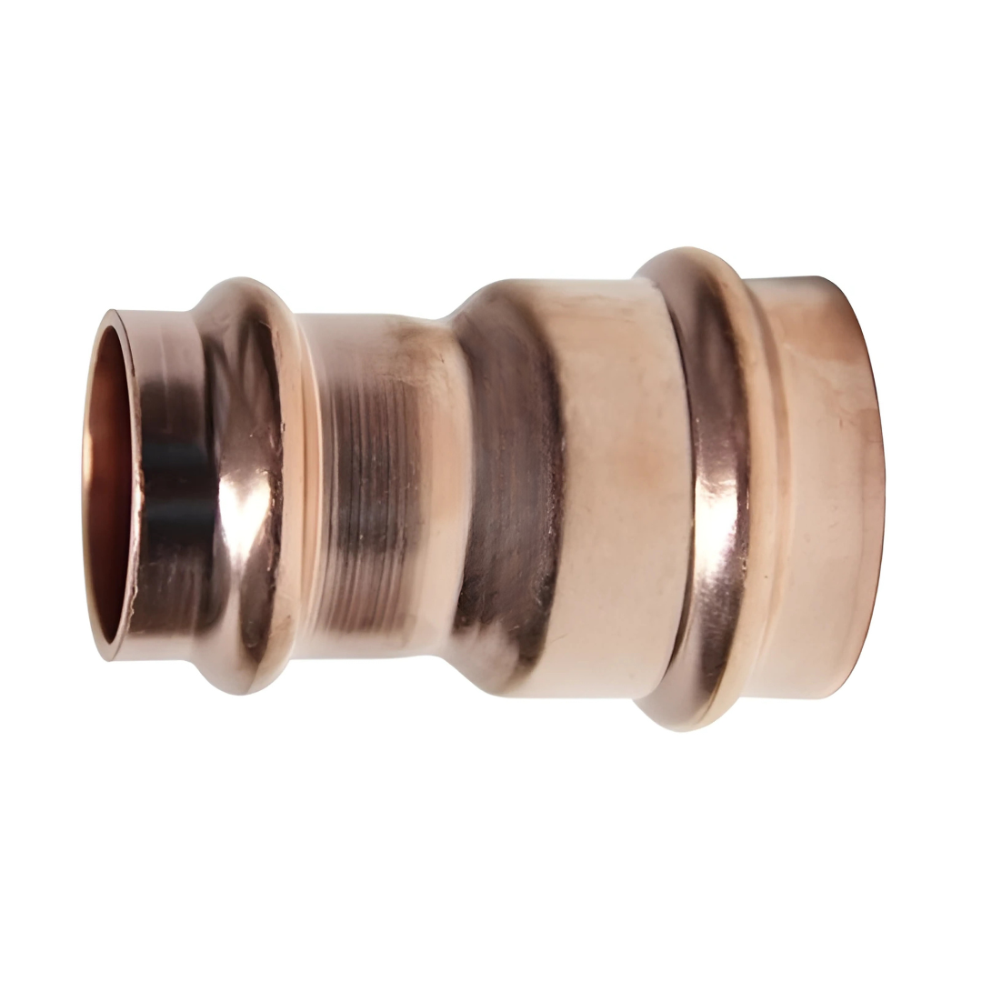 Copper Press Reducing Coupling FF - Gas