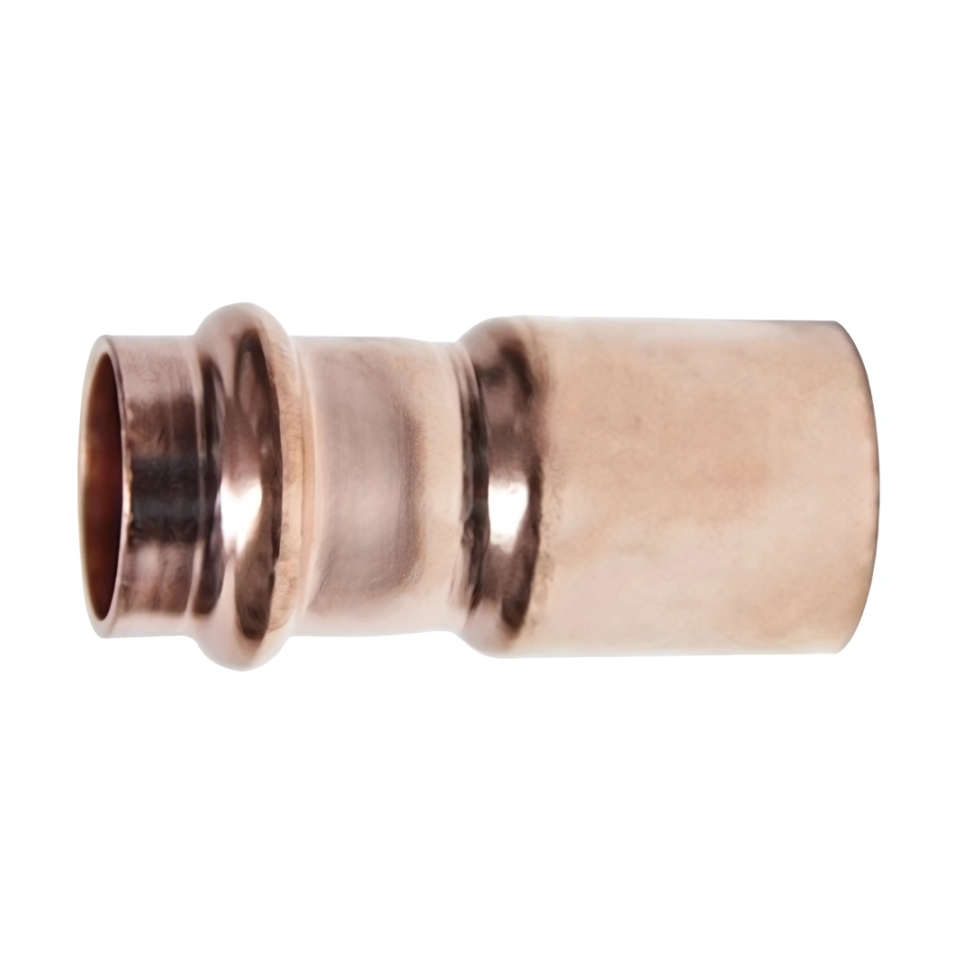 Copper Press Reducing Coupling MF - Gas