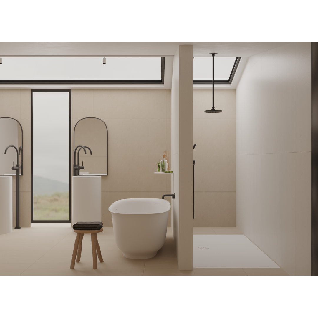 Domus Living Caria Stone Freestanding Bath Custom Colour 1700mm