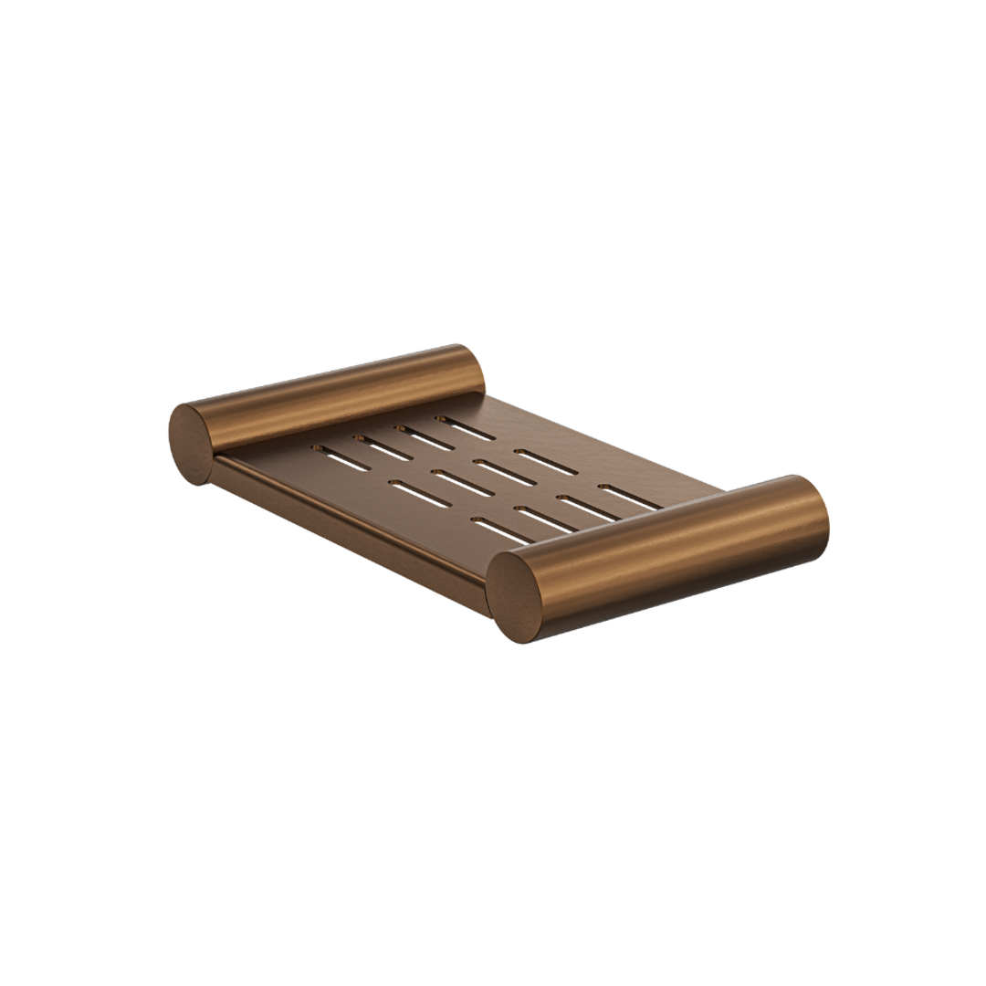 Linsol Dotti Metal Soap Dish Aged Bronze