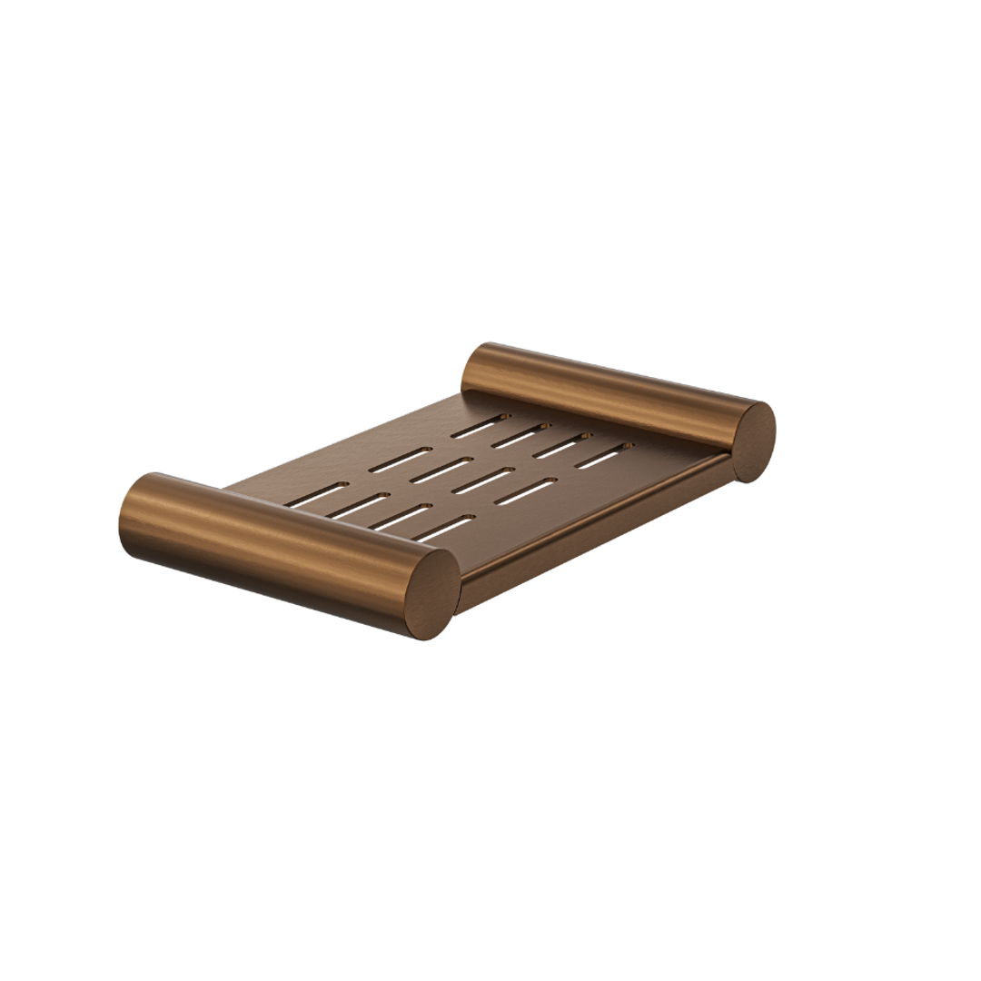 Linsol Dotti Metal Soap Dish Aged Bronze