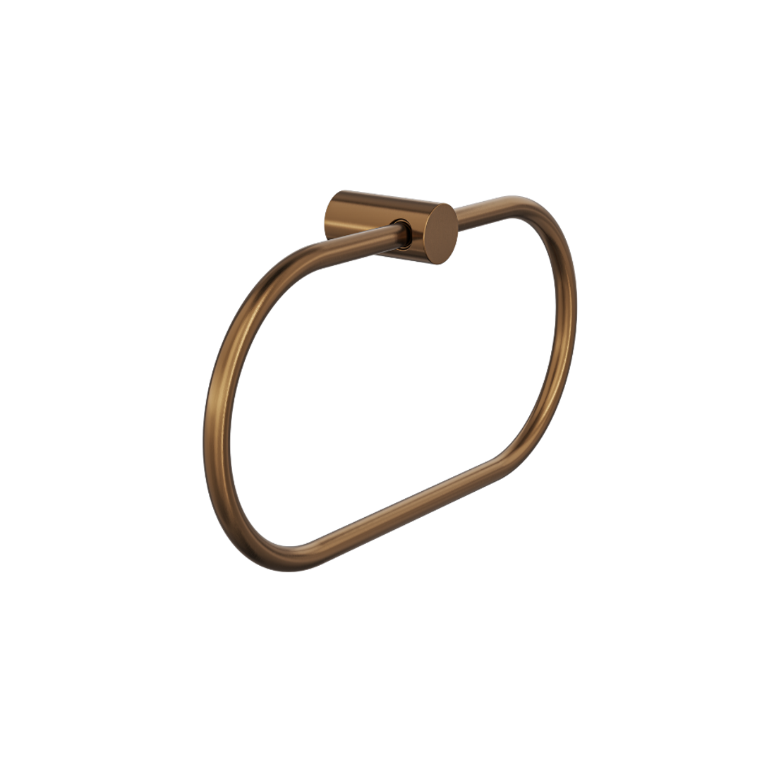 Linsol Dotti Towel Ring Aged Bronze