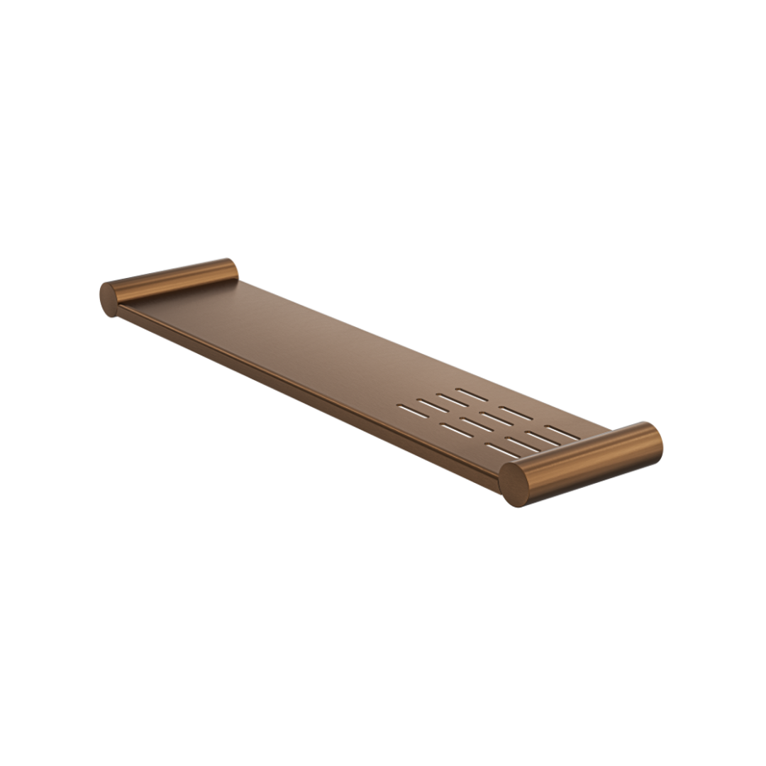 Linsol Dotti Metal Shelf With Soap Dish Aged Bronze