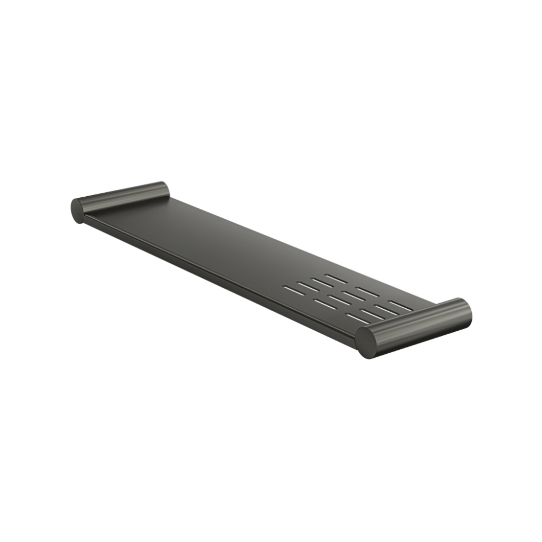 Linsol Dotti Metal Shelf With Soap Dish Gunmetal