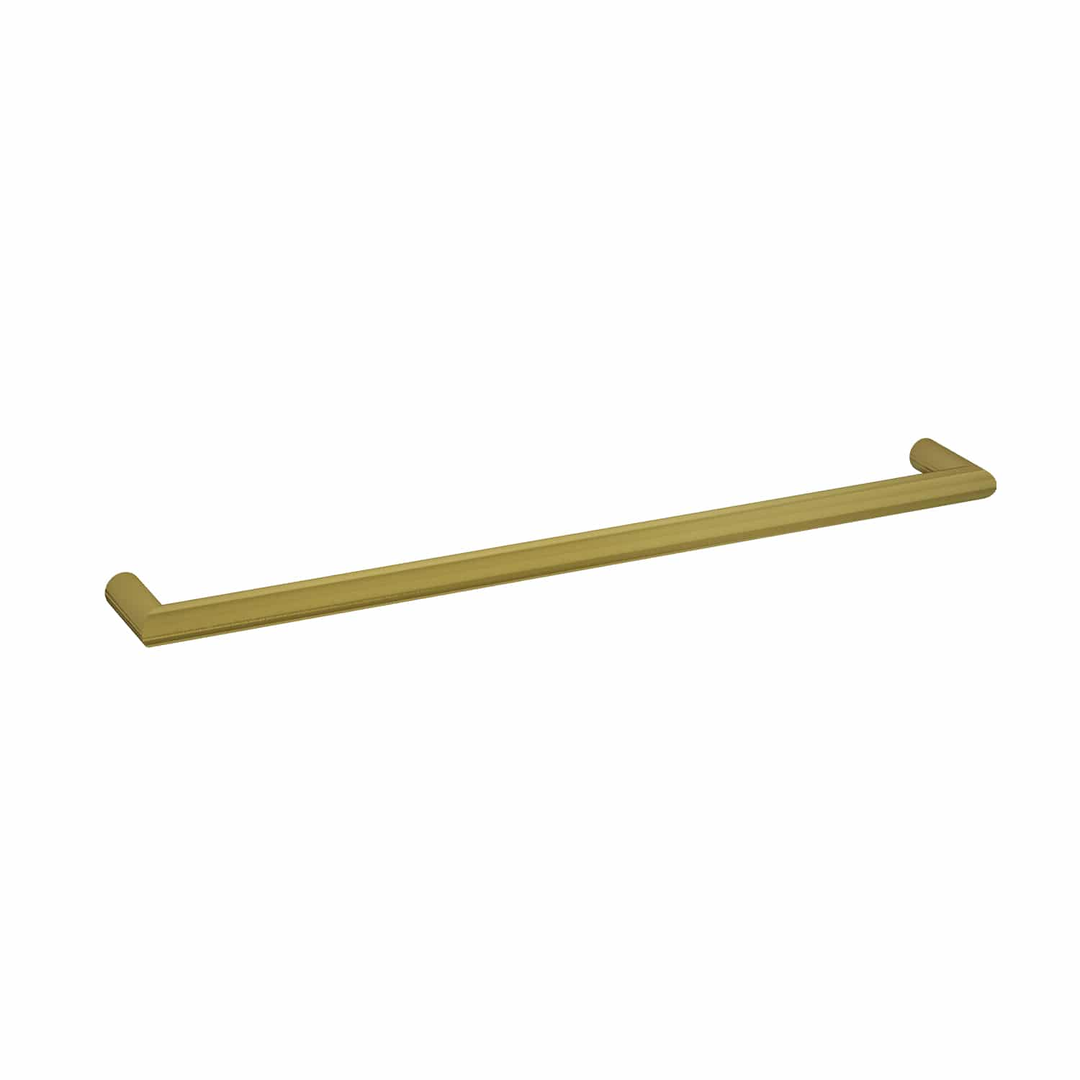 Thermorail Round Single Rail 832X32X100mm 23Watts - Brushed Gold