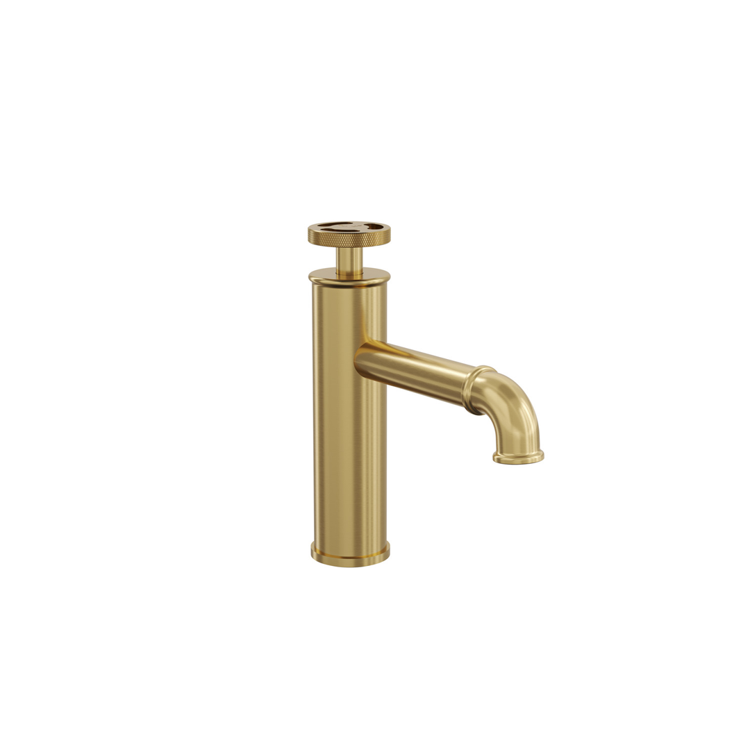Linsol Dynamik Basin Mixer - Brushed Brass