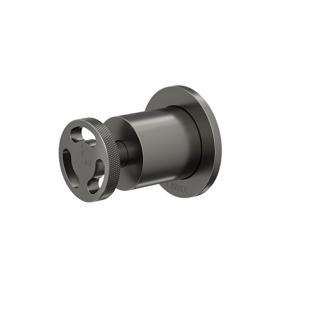 Linsol Dynamik Wall Mixer - Gunmetal