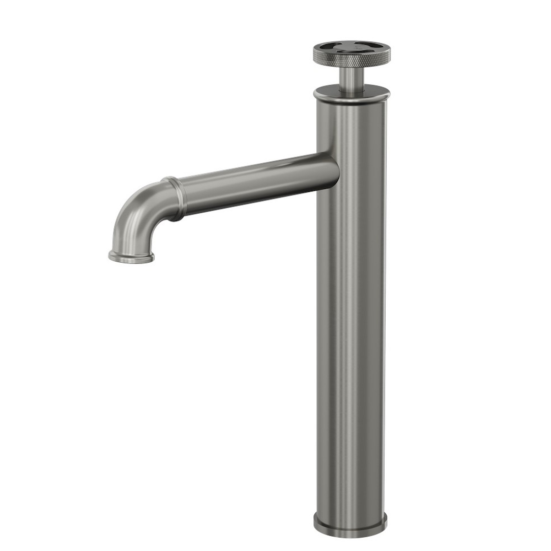 Linsol Dynamik Tall Basin Mixer - Gunmetal
