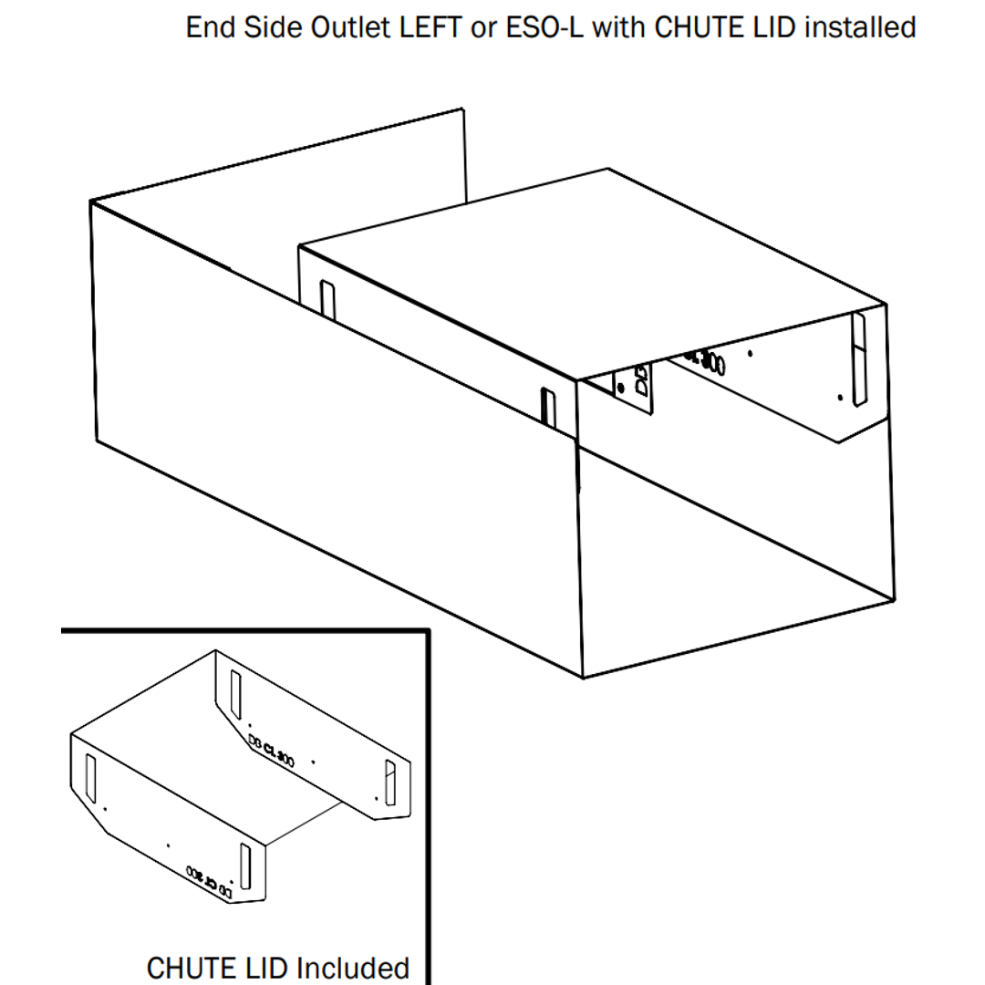 Dam Buster Eso-300-L End Side Outlet Left