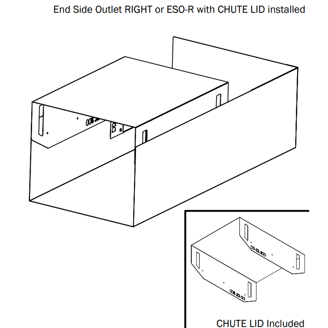 Dam Buster Eso-300-R End Side Outlet Right