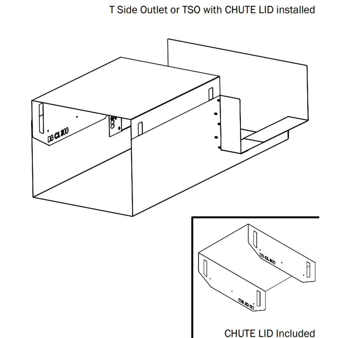 Dam Buster Tso-300 T Section Side Outlet