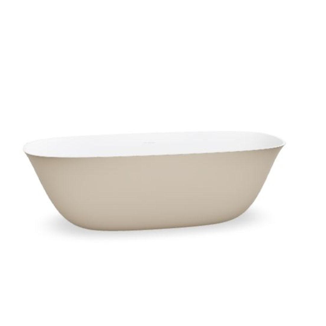 Domus Living Livia Freestanding Bath Matte Cappuccino 1650mm