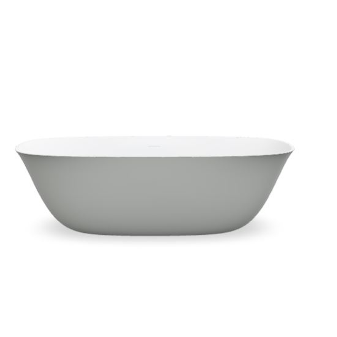 Domus Living Livia Freestanding Bath Matte Grey 1650mm