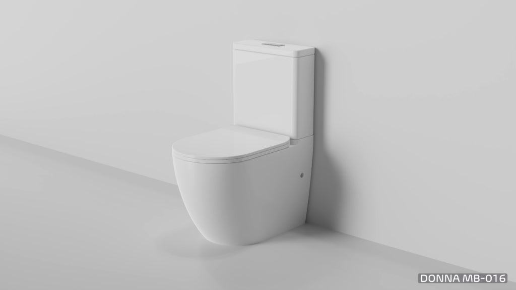 Zumi Donna Rimless Wall Faced Toilet Suite
