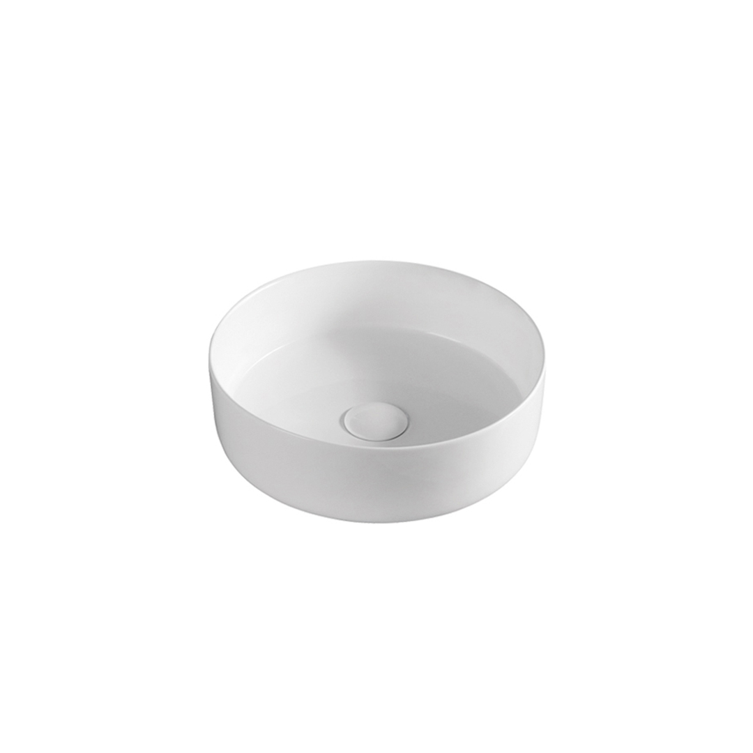 Aulic Dove Matt White Above Counter Basin 360X360X120Mm