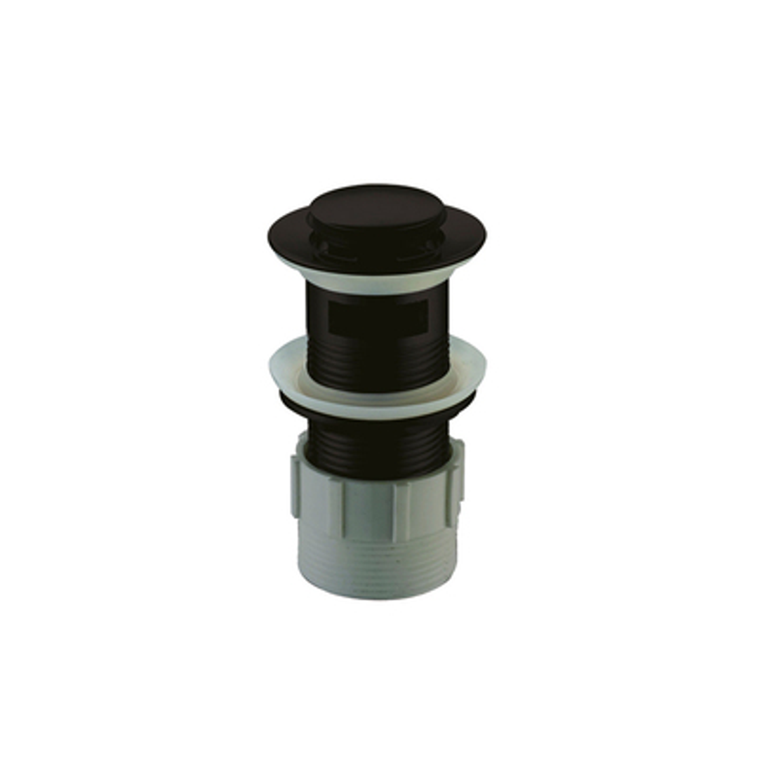 ECT BLACK POP UP WASTE 32MM WITH OVERFLOW WBPLUG 32/OBK